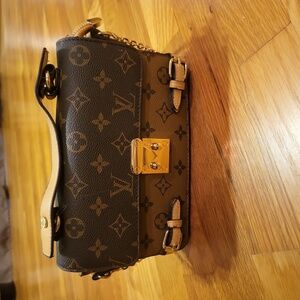 LV Trunk Clutch Classic Monogram – Brown Leather & Gold Hardware